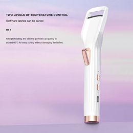 Eyelash Curler 2 in 1 Electric Eyelash Curler Long Lasting Heated Eye Lash Curler Rechargeable Multifunctional Curling Tool for Women 231102