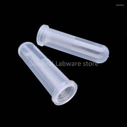 100pcs/200pcs/300pcs/500pcs/lot 2ml Laboratory Clear PCR Round Bottom Centrifuge Tube Without Lid School Supplies