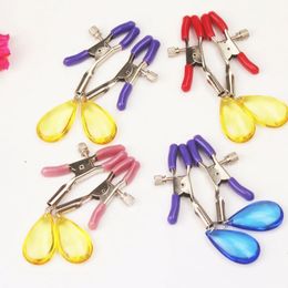 Bondage 3Pairs Nipple Clamps Sexy Adult Novelty Milk Clip Female Breast Clitoris Clip Massager Sex Toys For Couples Lover Dancer Game 231101