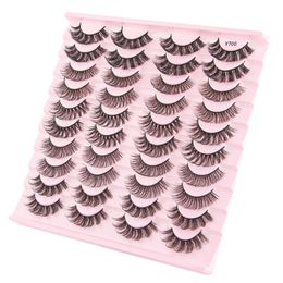 False Eyelashes 351620 Pairs Eye Lashes Russian Curly eyelashes 3D Natural Fluffy Mink Faux Eyelash Dramatic Thick Extension Makeup 231101