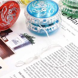 Yoyo Interesting LED Light Yo-Yo Responsive Yoyo Entertaining Yoyo for Beginner Birthday Party Random ColorsL231102