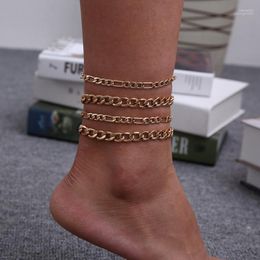 Anklets Ornament Punk Style Men's Selling Anklet Foot Ornaments Summer Beach Combination 4 Jian Tao1 Kirk22