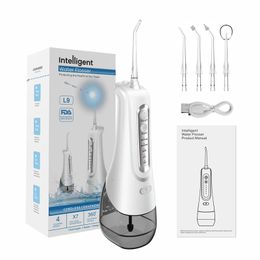 Other Oral Hygiene Oral Irrigator 4 Modes USB Rechargeable Water Flosser Portable Dental Water Jet Waterproof Irrigator Dental Teeth Cleaner 231101