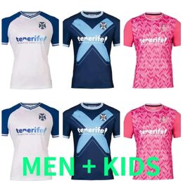 Qqq8 Cd Tenerife 23 24 Centenary Kit Soccer Jerseys Elady Shashoua Mellot Michel Mollejo 2023 2024 Camisetas De Futbol Football Shirts