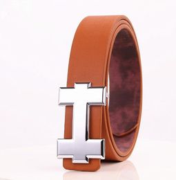 2019 New Fashion Belt Leather Men Belt Good quality Smooth Buckle Mens Belts For Women Belt Jeans Strap8646594