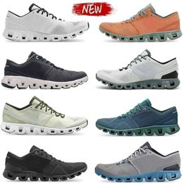 High Quality Cloud Shoes X Sneakers rose sand Aloe ash black orange rust red Storm Blue white workout and cross trainning shoe