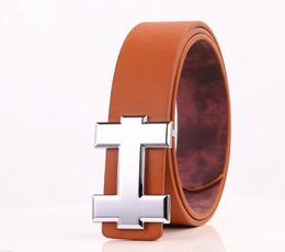 2019 New Fashion Belt Leather Men Belt Good quality Smooth Buckle Mens Belts For Women Belt Jeans Strap5823759