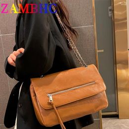 Fashion Brand Casual Tote PU Leather Shoulder Crossbody For Women Trendy Female Daily Commute Shopper Handbags