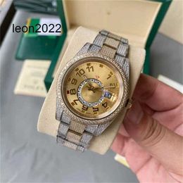 Luxury Watch diamond watch mens mechanical movement Sapphire anti-scratch fine steel watchcase watchband waterproof 50 Metres 002