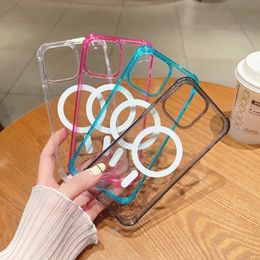 Luxury Wireless Charging Magnet Phone Case For iPhone 15 14 13 12 11 Pro Max 14 15Plus Bumper Shockproof Transparent Cover