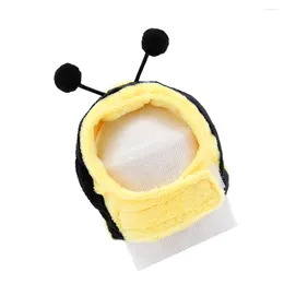 Dog Apparel Bee Design Headgear Pet Hat Cat Headdress Outfit Lovely Hairwear Novelty Headpiece Party Puppy Cosplay Dress Up