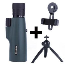 Monoculars 1030x50 Zoom HD Telescope Monocular Camping Powerful Largo Alcance With Tripod Phone Clip For Watching Bird Hunting Binoculars 231101