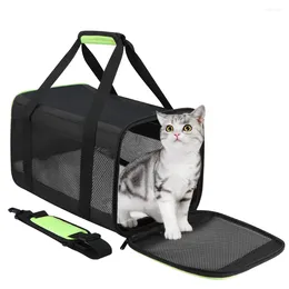 Dog Carrier Pet Portable Carriers Bag Breathable Foldable Outdoor Shoulder Messenger Cat Walking For Puppy Kitten Nylon Pets Handbag