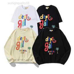 American Gall Depts Ery Streetwear Hoodies Sweater Cotton Womens Loose t Shirts Clothing High Street Printed Tops Clothes