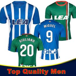 23/24 Deportivo Alaves soccer jerseys 23 24 football shirt Home blue Away green LEJEUNE DUARTE ABQAR RIOJA SYLLA DE LA FUENTE ALKAIN GURIDI kids men kit