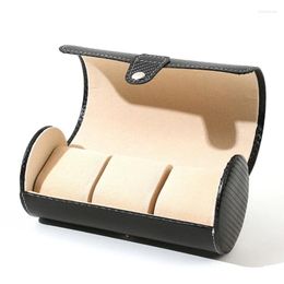 Watch Boxes Travel Roll Storage Case Watches Display Holder Durable