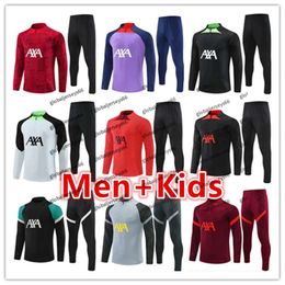 New_2023 2024 Set Jerseys Kit 21 22 23 24 Soccer Jersey Men Kids Football Tracksuit Training Suit Tracksuits Survetement