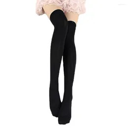 Women Socks Over Knee Pantyhose Candy Colors Stockings Trendy Sexy Velvet Stocking Cute Thigh High