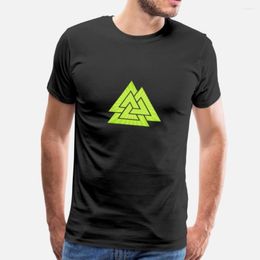 Men's T Shirts 2023 Green Viking Rune Designers Graphic Shirt Fun Unique Design Tracksuit