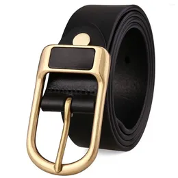 Belts Business Smooth Buckle Belt Men's Letter