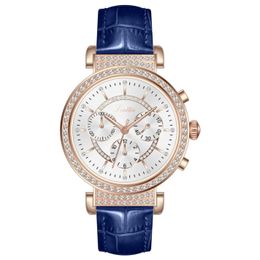Women's Watches Multifunction Ladies Watch Luxury Brand Woman Hand Clock Charm Fashion Wristwatch Waterproof Chronograph 231102