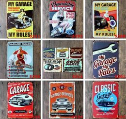 Custom Metal Tin Signs Sinclair Motor Oil Texaco poster home bar decor wall art pictures Vintage Garage Sign 20X30cm ZZC2883616760