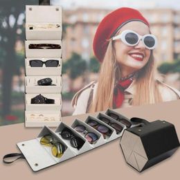 Storage Boxes Bins Sunglasses Organizer Portable Glasses Case Multiple Pairs Eyeglasses Box Hanging Eyewear Holder For Home Trav4762969