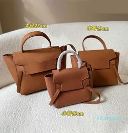 designer bags Handle Knotted Belt Bags Women luxurys Handbag Shoulder Leather Designer Crossbody Female Catfish Purses