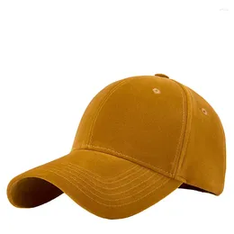 Ball Caps High Quality Winter Warm Lining Velvet Snapback Dad Hat Women Blank Cap Big Head Men Plus Size Baseball 59-62cm