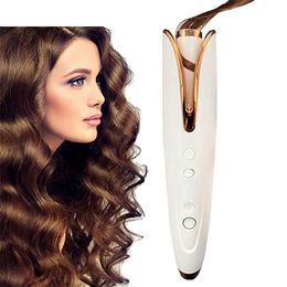 Curling Irons Wireless Hair Curler Automatic Wave Rollers Fast Heating Spiral Anti Scalding Ceramic Professional Iron 231101