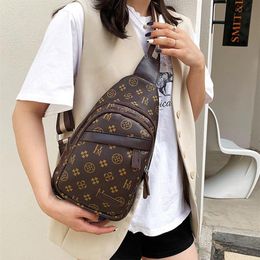 Brown crossbody chest bags for women plus size fanny pack luxury designer handbag fashion ladies shoulder waist bags rucksack273i