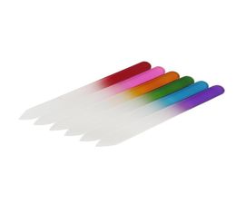 Colorful Glass Nail Files Durable Crystal File Nail Buffer NailCare Nail Art Tool for Manicure UV Polish Tool In Stock ass9342071