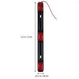 Drink Holder Third Brake Light 9LED Strip Car Rear Stop Lamp High Mount For