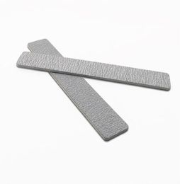 100pcslot 100180 Nail Files Buffer For Nail Art Rectangular Grey Sandpaper Emery Board Manicure Tools1552552
