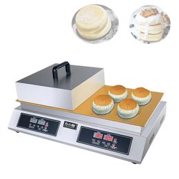 Souffle Maker Machine 2600W Double Plates Fluffy Japanese Souffle Pancakes Maker Fluffy Pancake Machine