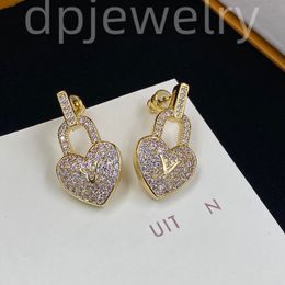 Fashion Jewellery women's earrings Clover Key 18K gold party wedding wedding fine Jewellery wholesale retail 1001