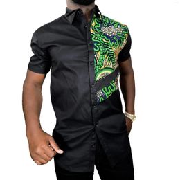 Ethnic Clothing Fashion Mens Africa 3d Prind Dress Shirts Dashiki Robe Africaine Casual Camisetas Fitness African Dresses Clothes
