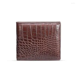 Wallets Leather Genuine Mens Wallet Men's Business Short Black Clutch Bag Multi-card Wholesale Purses Portemonnee Vrouwen