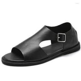 Sandals Men Walking Shoes Breathable Non-slip Flip Flops Outdoor Beach Slippers Casual Slip On Open Toe Water