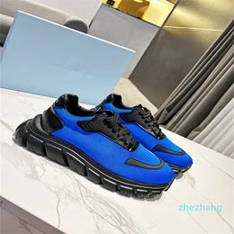 2023-Designer Sneakers Gabardine Nylon Casual Shoes Brand Wheel Trainers Luxury Canvas Sneaker