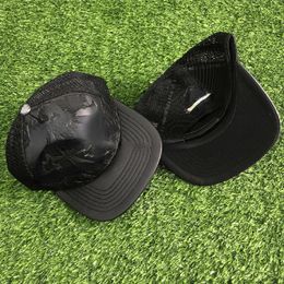 Unisex Designer Ball Caps 21ss Flat Brimmed Baseball Cap Leather Crosses Tape Hip-hop Hat