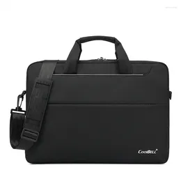 Briefcases Chikage Large Capacity Unisex Commuter Business Bags Waterproof Shoulder Outdoor Sports Handbag Crossbody Bag