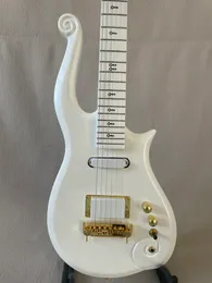 Cloud Sparkling Pearls White Electric Guitar Alder Body, Maple Neck