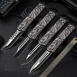 9inches Double action Automatic knife BM3300 3310 3320 C81 China Factory folding Survival camping knife tactical pocket knife edc tool Manufacturer and supplier 02