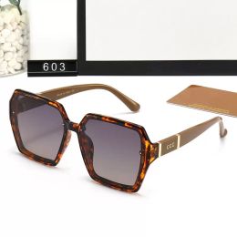 Mens sunglasses designer sunglasses luxury eyeglass fashion frame letter sun glasses for women senior shades fashion oversized polarized glass