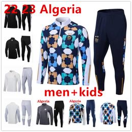 2023 New Algeria Tracksuit MAHREZ soccer Jerseys men and kids 22 23 Algerie BOUNEDJAH Survetement maillot de foot FEGHOUL sportswear football training suit