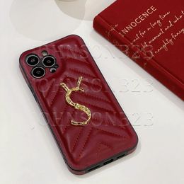 Beautiful Phone Cases iPhone 15 14 Pro Max LU Luxury Leather Hi Quality Purse 18 17 16 15pro 14pro 13pro 13 12pro 12 Case with Logo Box Packing