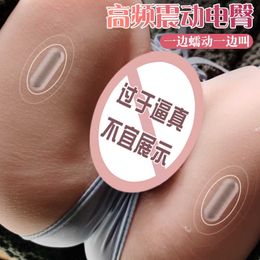 AA Designer Sex Doll Toys Unisex Solid Big Butt Aircraft Cup Simulated Yin Buttocks Poured Film Buttocks Half Body Doll Adult Products Male Masturbation Device SDGJ