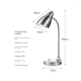 Table Lamps Eye Protection Lamp El Suite Plug-in E27 Screw Bulb Reading And Writing Learning LED Light