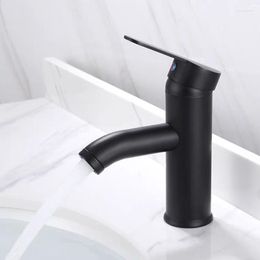 Bathroom Sink Faucets High Quality Single Handle Basin Cold/ Mixer Tap Black Water Kitchen Faucet Accessories